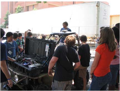 Students at Engineering Summer Camp