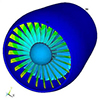 Turbine engine blades