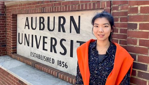 Yaeji Kim is a member of the Auburn University Space Technology Applications Research lab.