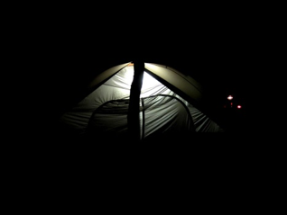 Tent in Darkness
