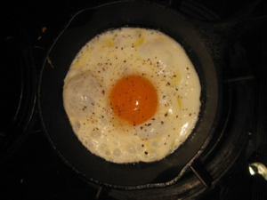 Sunny-side Up Egg in Pan
