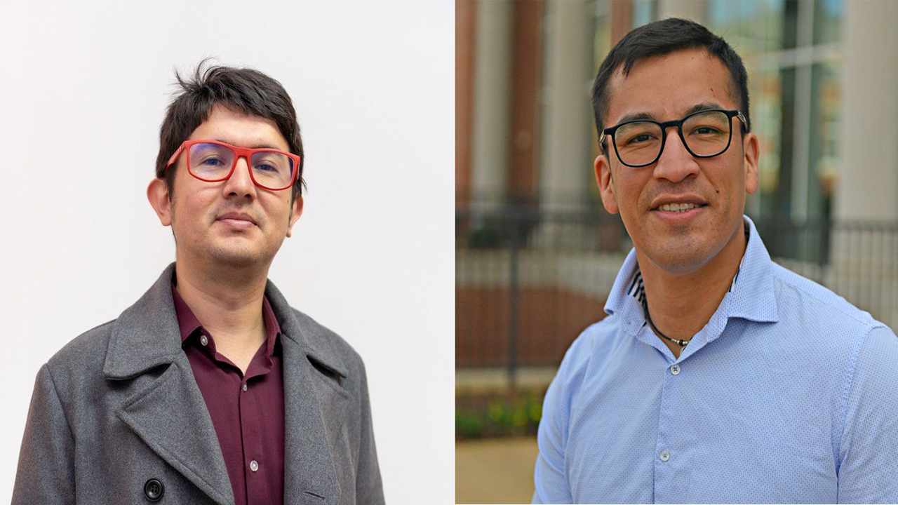 Carlos Olivos and Ivan Enrique Nail Ulloa have recently begun their careers as assistant professors of industrial and systems engineering.