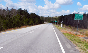Section N11 at the NCAT Pavement Test Track is a warm-mix asphalt section made with 50 percent reclaimed asphalt pavement (RAP).