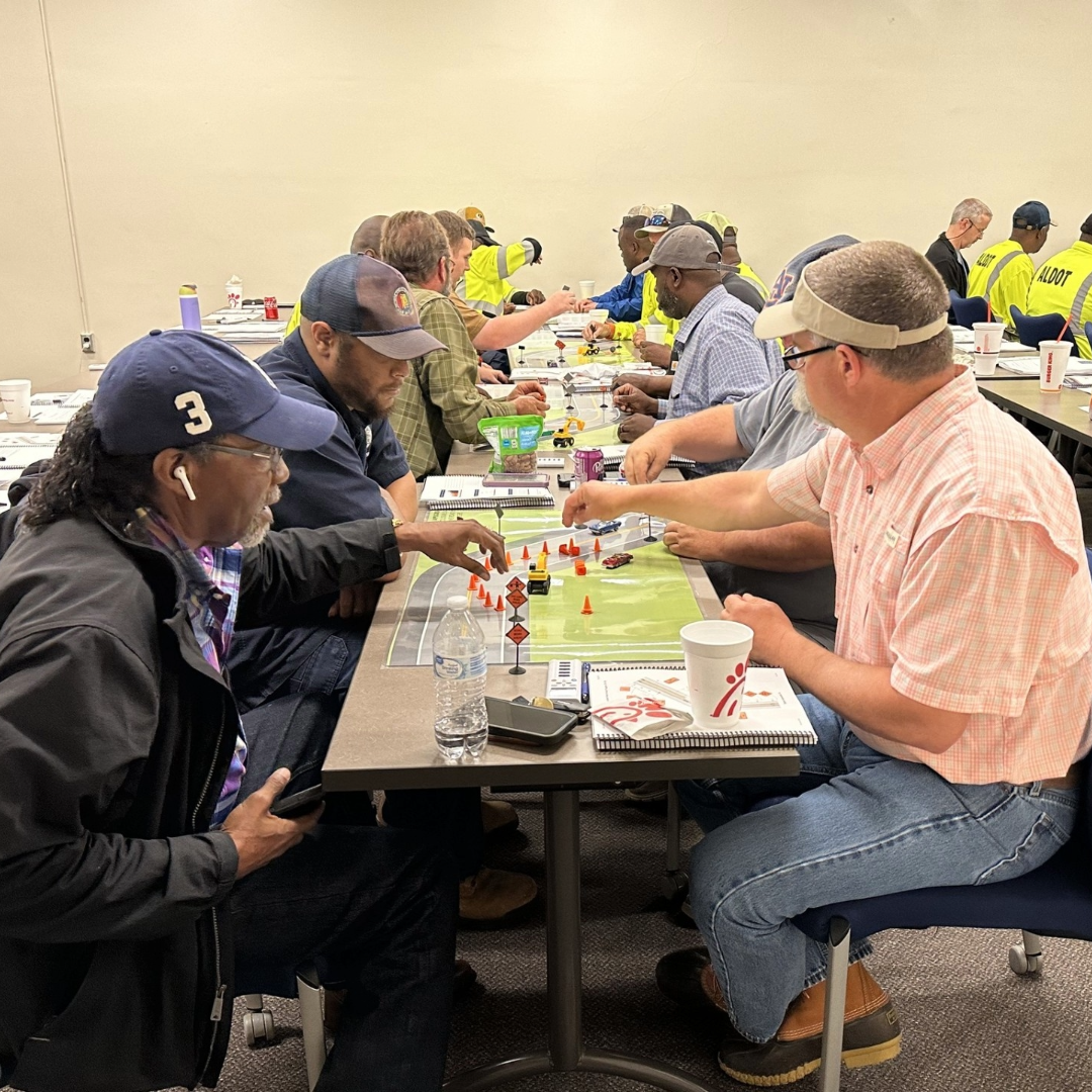 workshop activity with attendees