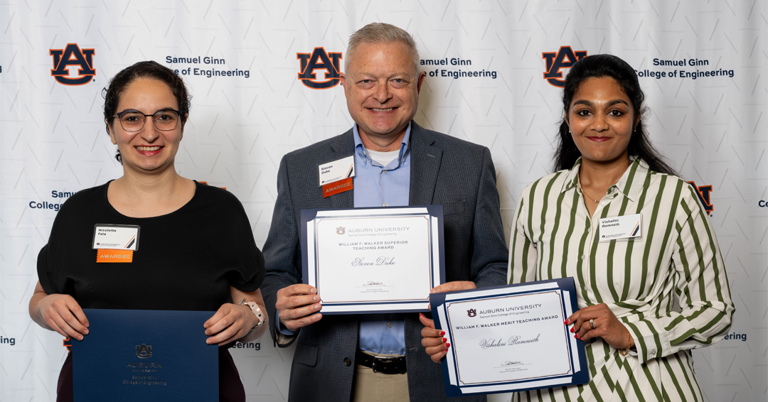 Nicoletta Fala, Steve Duke and Vishalini Ramnath
