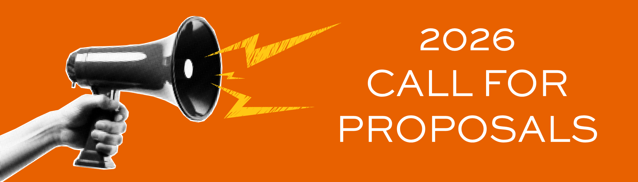 2026 Call for Proposals is Live