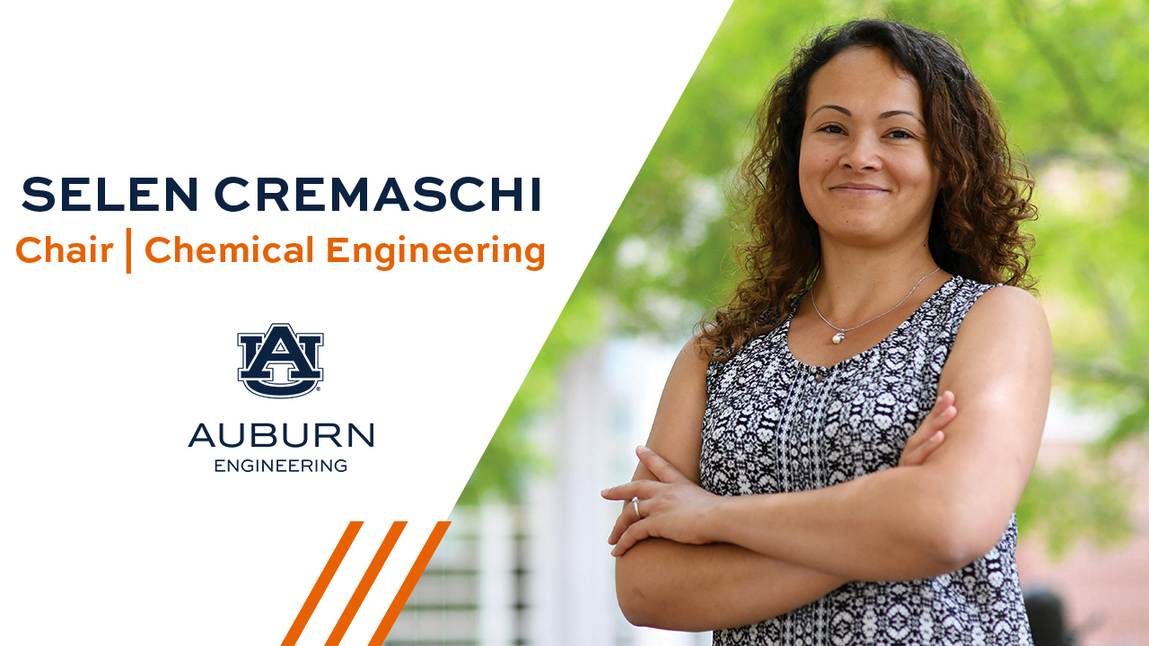 The 2023 Auburn Alumni Engineering Council award winners included Distinguished Auburn Engineer Ed Yeilding, ’72 electrical engineering; Distinguished Auburn Engineer Pam Boyd, ’92 electrical engineering; Distinguished Auburn Engineer Richard Kretzschmar, ’90 and ’96 aerospace engineering; Outstanding Young Auburn Engineer Rodmesia Clarke, ’08 chemical engineering; Distinguished Auburn Engineer Metrick Houser, ’93 chemical engineering; Distinguished Auburn Engineer Mike Ogles, ’89 mechanical engineering, represented by his son Will Ogles; Outstanding Young Auburn Engineer Brandon Young, ’10 electrical engineering; Outstanding Young Auburn Engineer Christa Musgrove, ’07 mechanical engineering; and Superior Service Steve Duke, chemical engineering associate professor and the college’s former associate dean for academics.