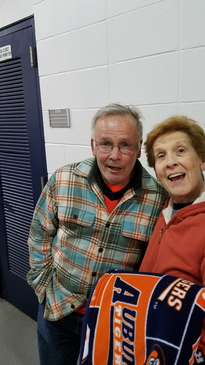 John Duke and Janice James