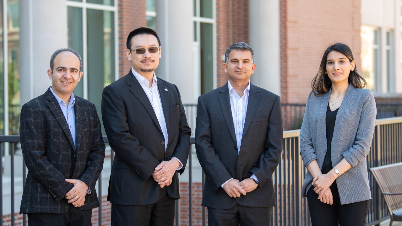 Co-principal investigators, pictured from left to right, are professors Masoud Mahjouri-Samani, Shuai Shao, Nima Shamsaei and Elham Mirkoohi.  