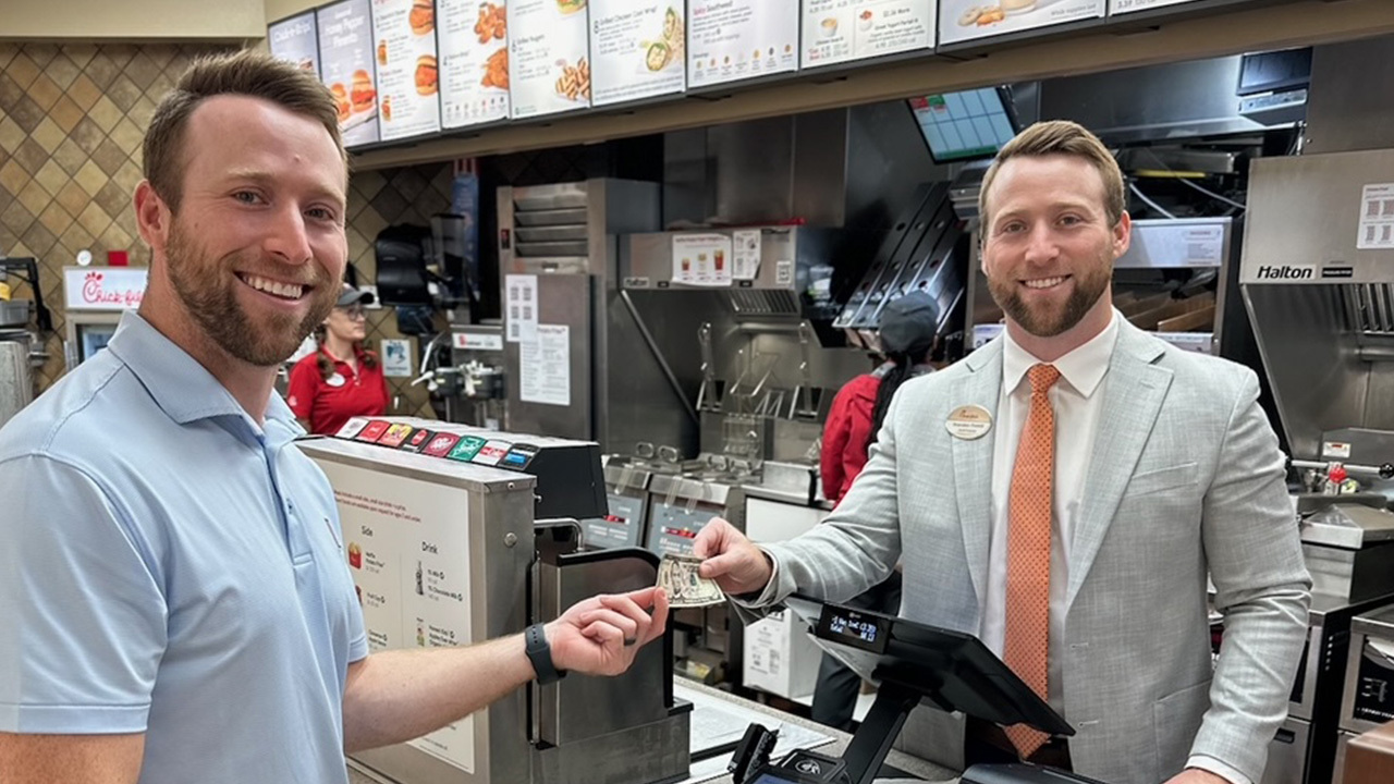 Justin, left, and Brandon Powell.