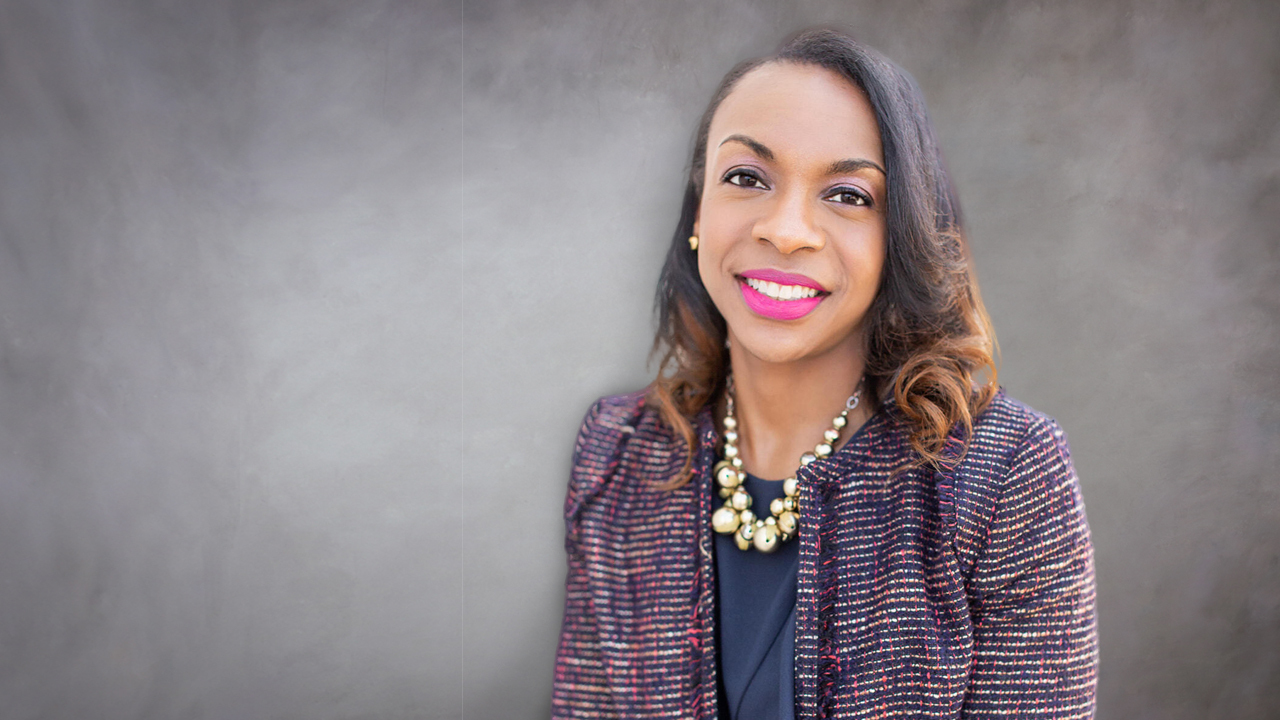 Rodmesia Clarke, '08 chemical engineering graduate.