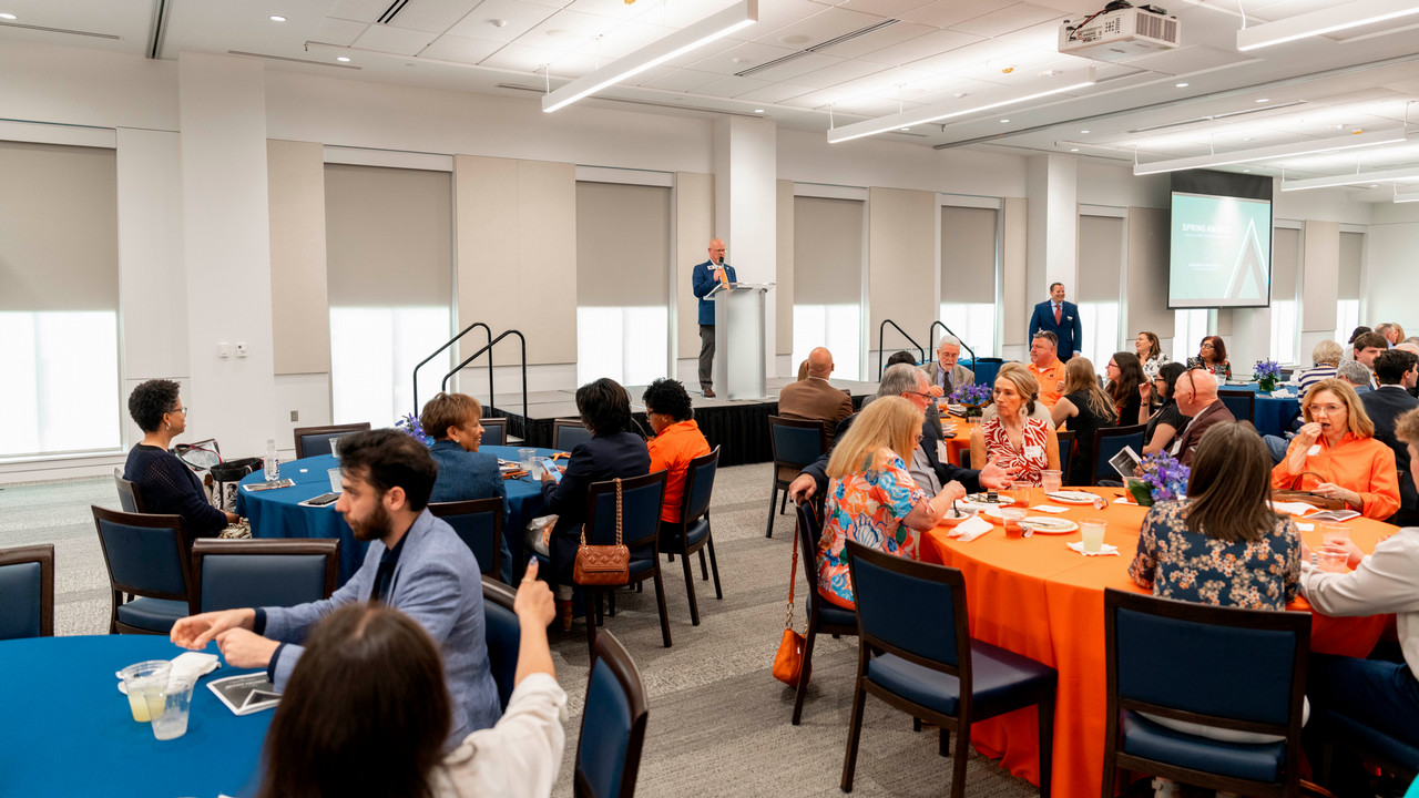 Auburn Engineering students, faculty, staff and alumni attended the annual spring awards ceremony