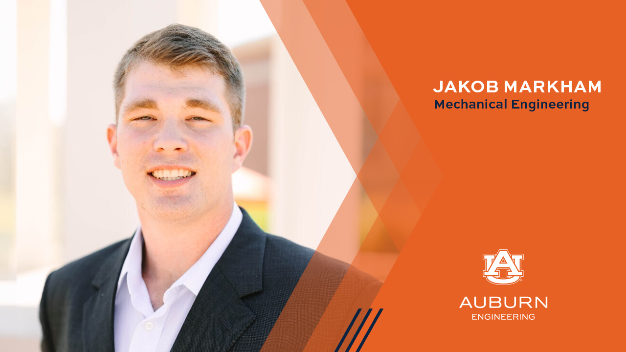 Jakob Markham is an assistant in the Auburn University Biomechanical Engineering Lab.