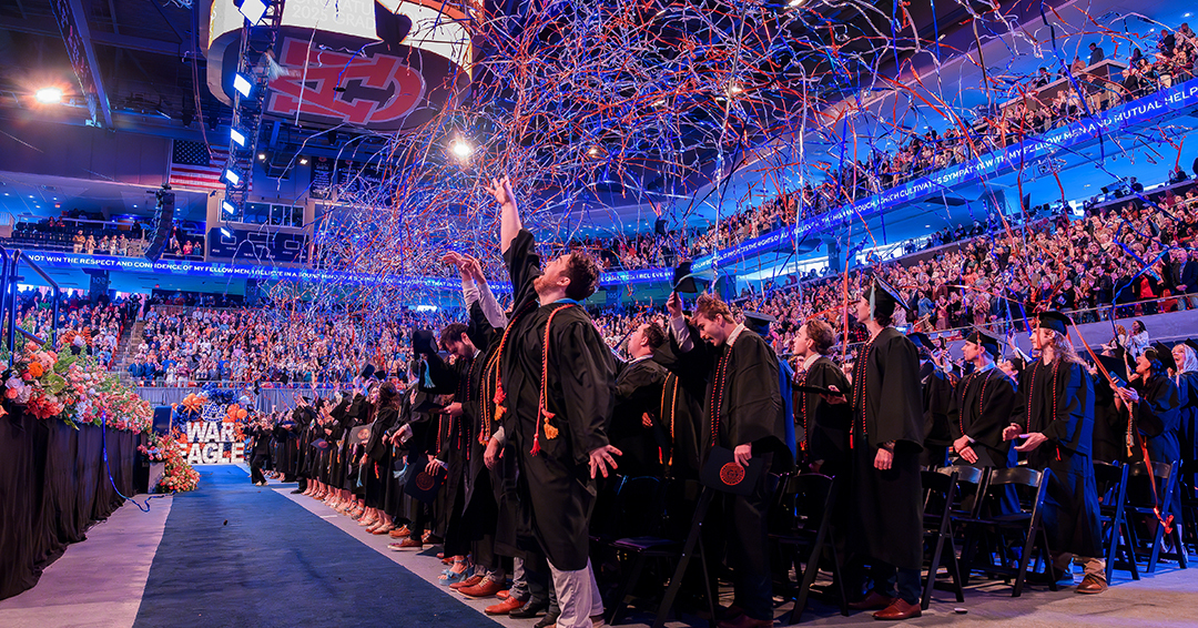 Spring graduation will be May 2.