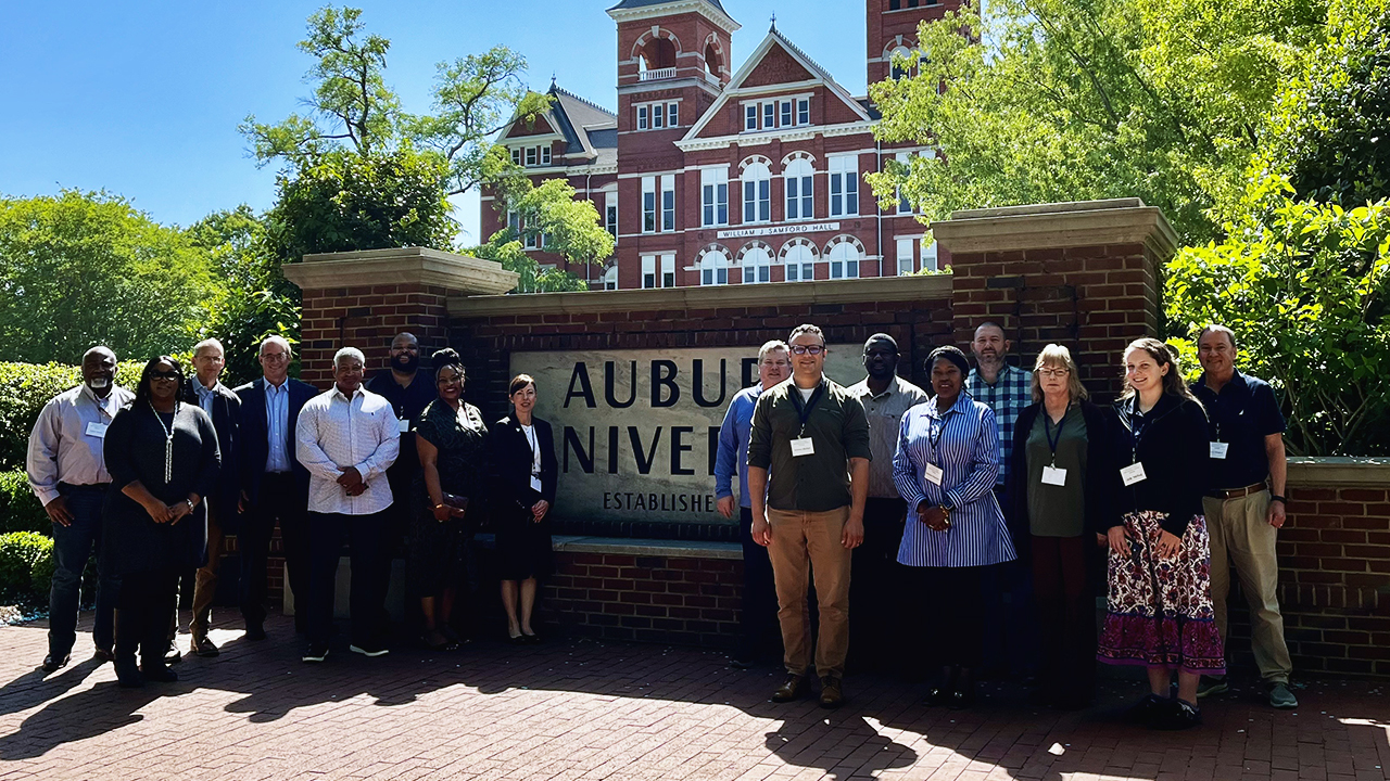 Research Directors from more than 10 state departments of transportation agencies throughout the southeastern U.S. attended the peer exchange.