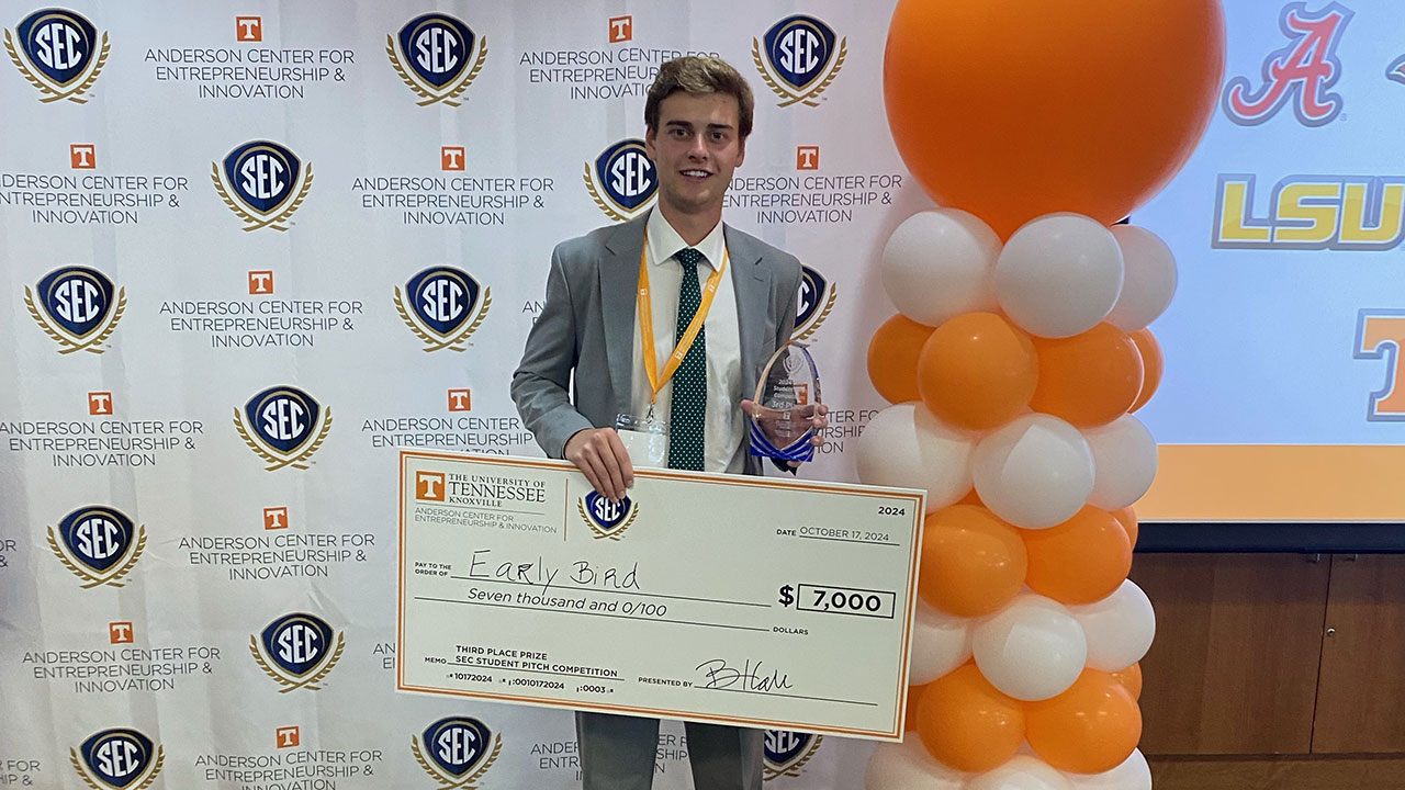 Thomas Lester is active in the university's Thomas Walter Center for Technology's fellowship program and the New Venture Accelerator.
