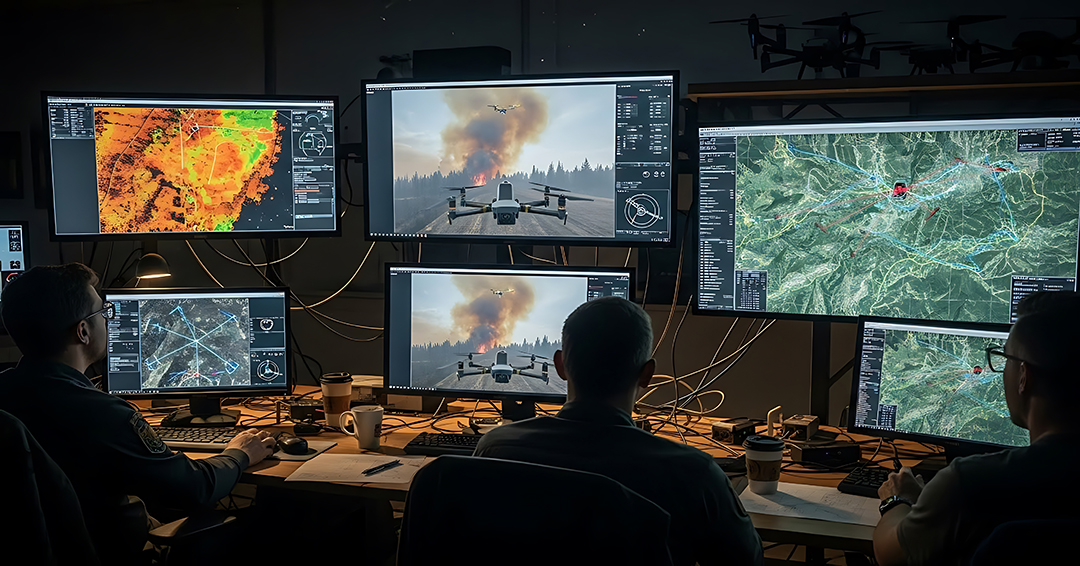 Heterogeneous Edge Intelligence for Disaster Response Analytics is a National Science Foundation-funded project that combines expertise in artificial intelligence, wireless communications and emergency management to improve disaster response.