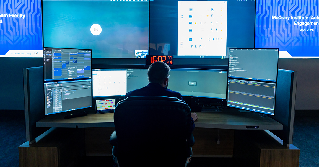 Located inside the McCrary Institute for Cyber and Infrastructure Security's Edge Lab at the Auburn Research Park, the Alabama Cybersecurity Intelligence Center offers basic cyber hygiene, multi-factor authentication, penetration testing, incident response planning and round-the-clock monitoring of every device on a municipal network.