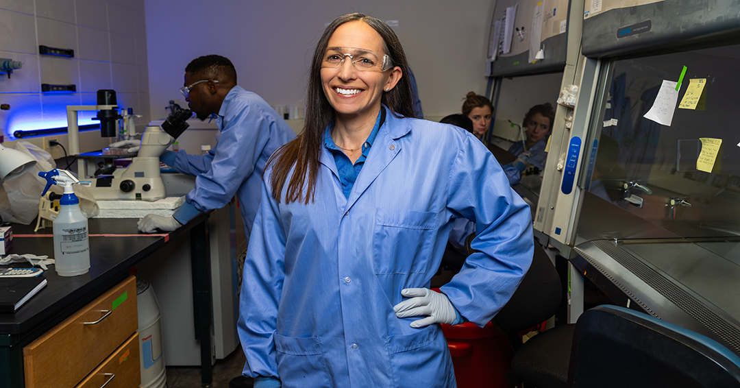 Elizabeth Lipke has more than 40 publications in leading journals and has been cited more than 2,000 times. She also holds several patents in biomaterial-supported cardiac differentiation and cell capture and encapsulation technologies.