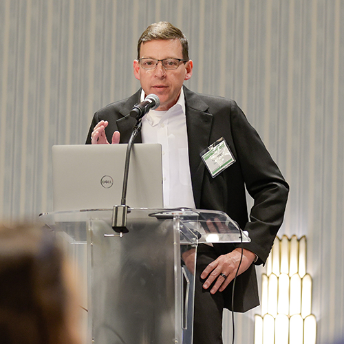 A generic square placeholder image with rounded corners in a figure.