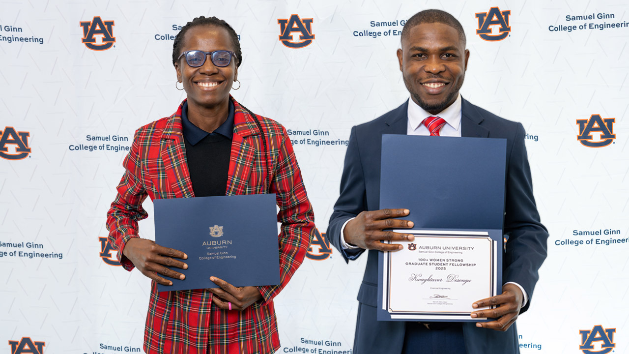 Kwaghtaver Desongu and Vivian Usha