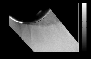 Examples of planar density measurements obtained using the acetone PLIF technique