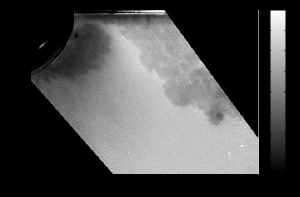 Examples of planar density measurements obtained using the acetone PLIF technique