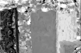 preliminary results of a depth estimation algorithm applied to the images