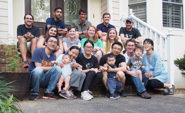 Higgins lab potluck 2019