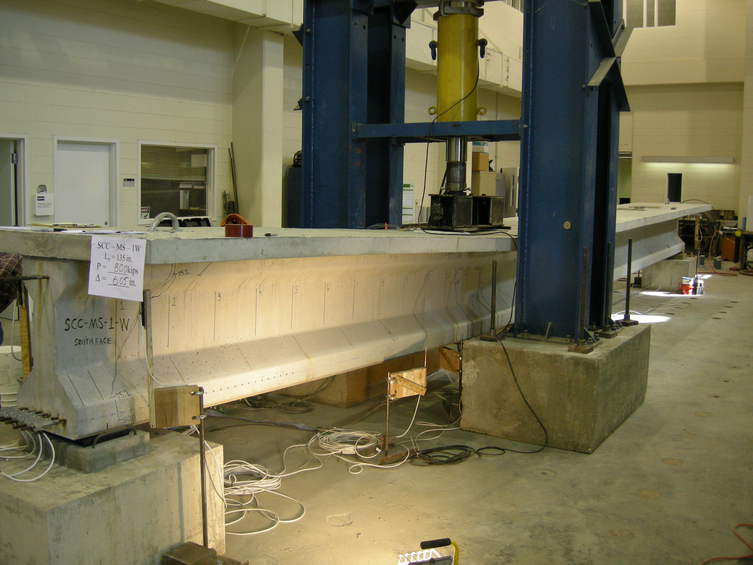 SCC Girder Test