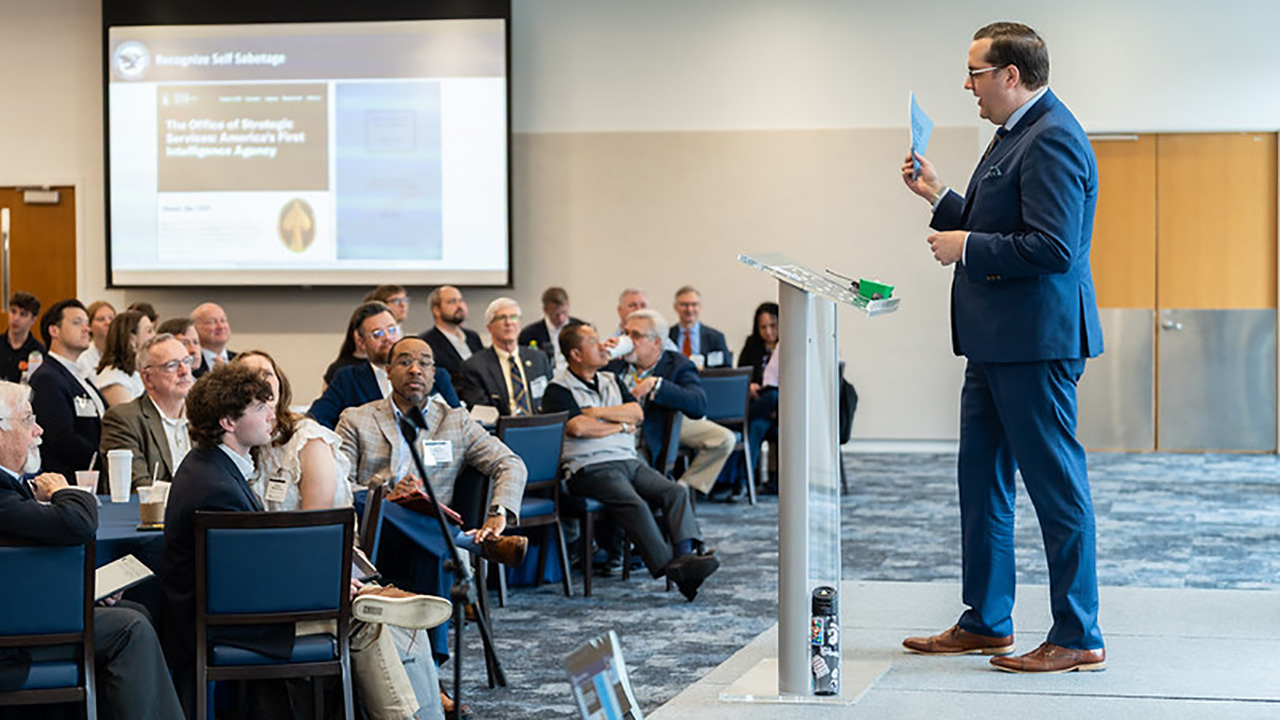 Held across campus venues, including the Brown-Kopel Engineering Student Achievement Center and the Shelby Center, the summit brought together representatives from more than 30 companies and agencies across nearly a dozen states to discuss how digital engineering, modeling and simulation can help modernize the defense industrial base.