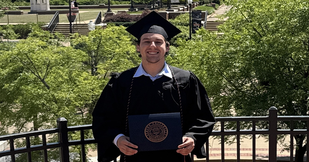 Zachary Huber became the first non-engineering major to complete the ICAMS Mechatronics Fellowship program.