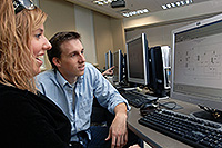 Students in computer lab