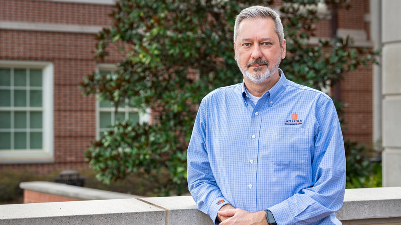 Assistant chemical engineering professor Panagiotis Mistriotis