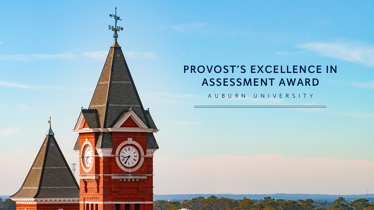 The Department of Biosystems Engineering and the Department of Civil and Environmental Engineering were selected for the Provost’s Excellence in Assessment Award after a rigorous peer-review process.