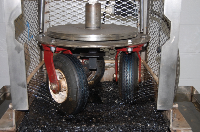 Figure 2: NCAT Three Wheel Polishing Device