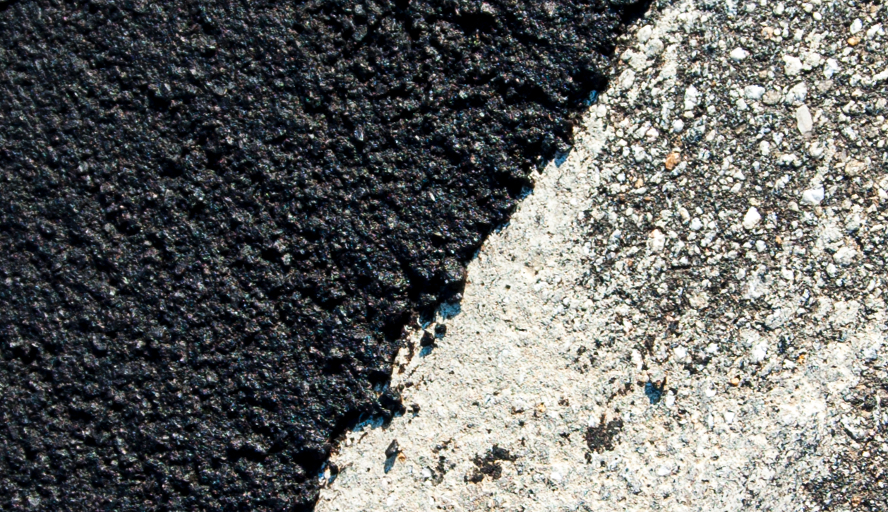 Cracked Pavement