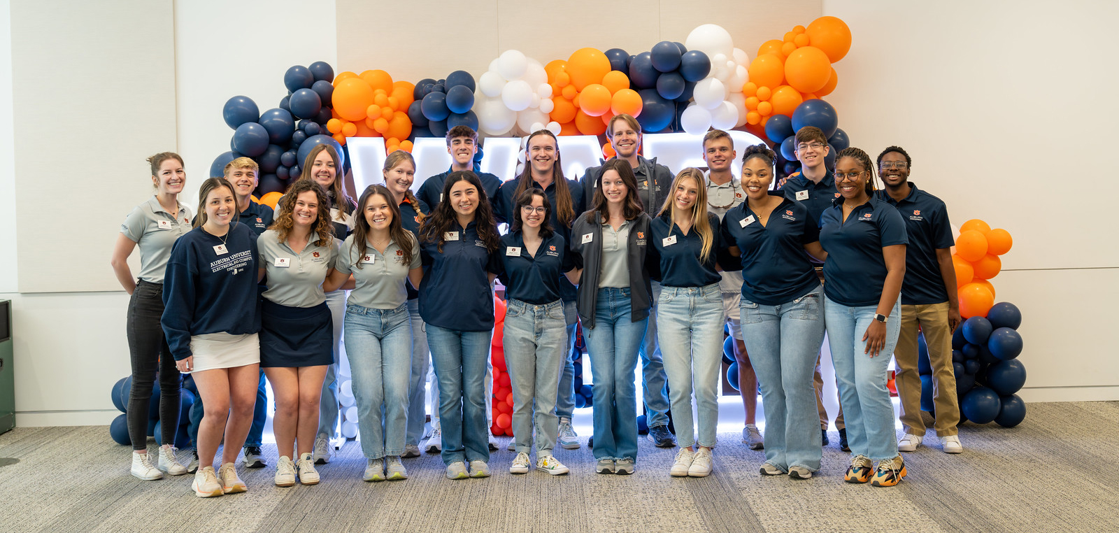 A group of engineering students