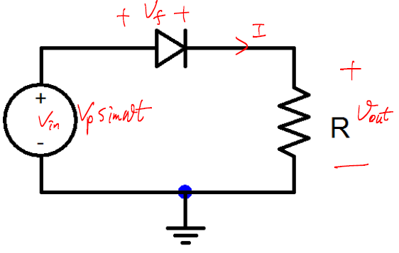 series circuit with diode