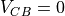 V_{CB}=0